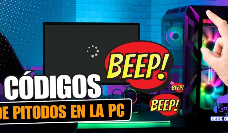 Códigos de pitidos de arranque para identificar fallas en una pc