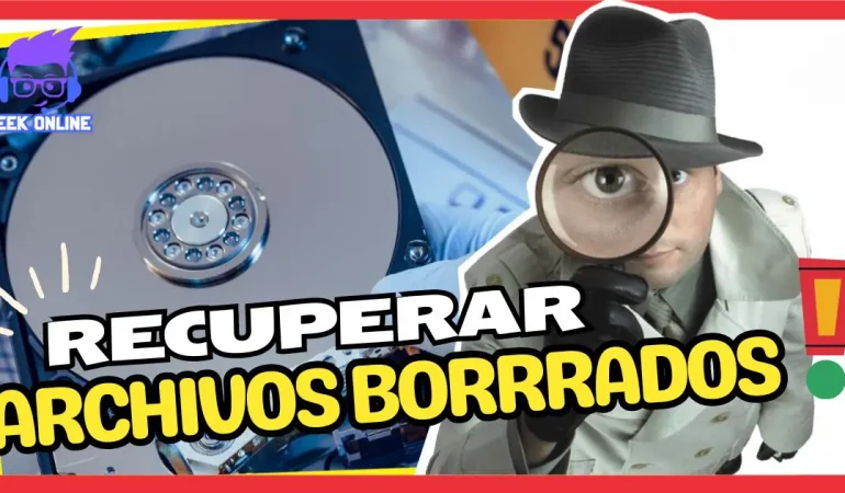 Como recuperar archivos borrados en Windows - paso a paso
