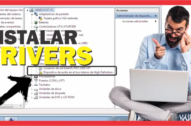 Instalación o actualización de Drivers para Windows