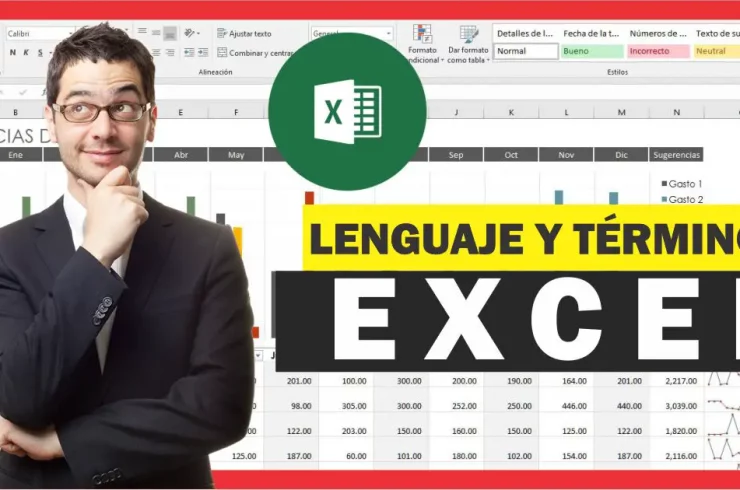 Lenguaje y términos utilizados en Excel