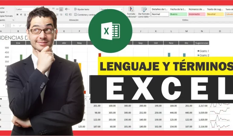Lenguaje y términos utilizados en Excel
