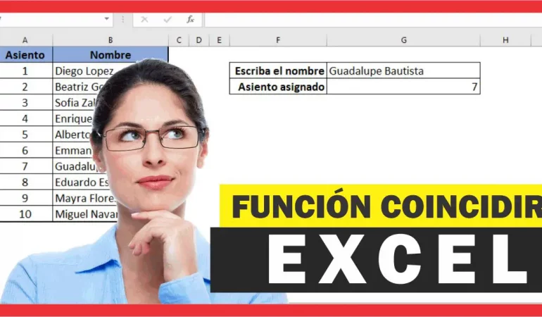 FUNCION COINCIDIR