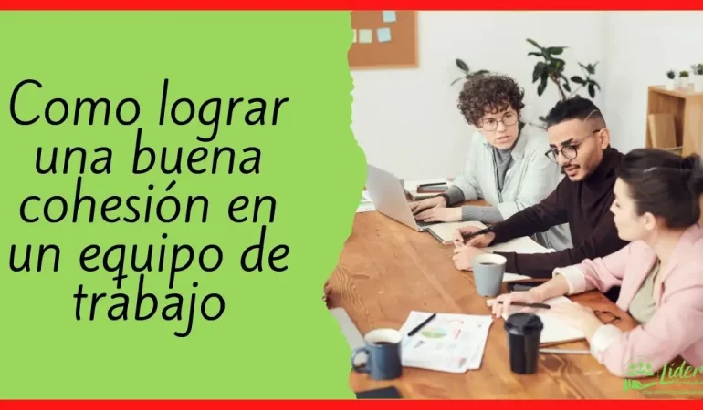 Como lograr una buena cohesión en un equipo de trabajo