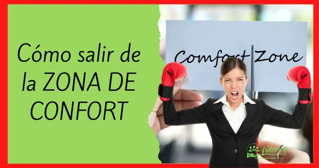 cómo salir de la ZONA DE CONFORT