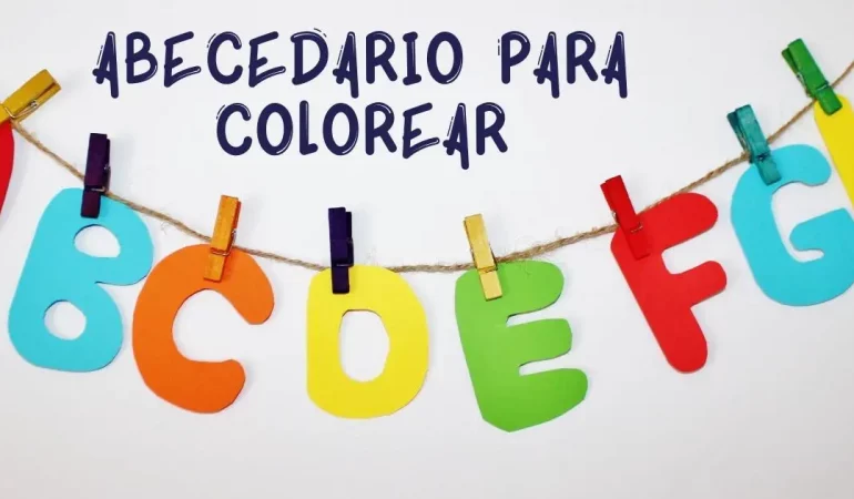 Abecedario para colorear