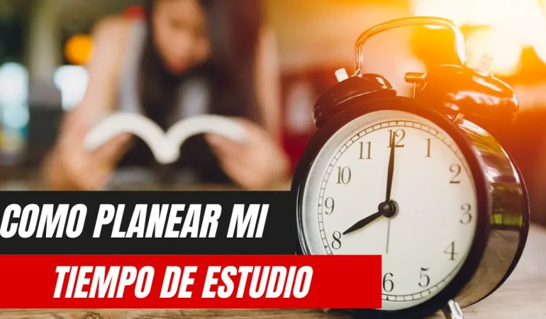 Cómo planear mi tiempo de estudio en la universidad