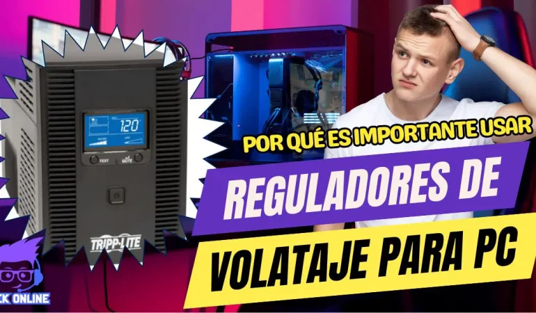 Por qué es importante usar reguladores de voltaje en las computadoras