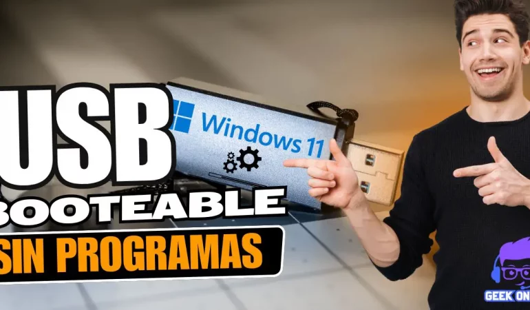 crear una USB booteable sin necesidad de programas extras