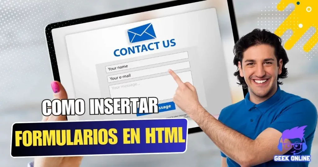 Como insertar formularios en HTML para recopilar información