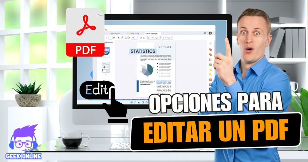 Cómo Editar un PDF en línea o con programas profesionales